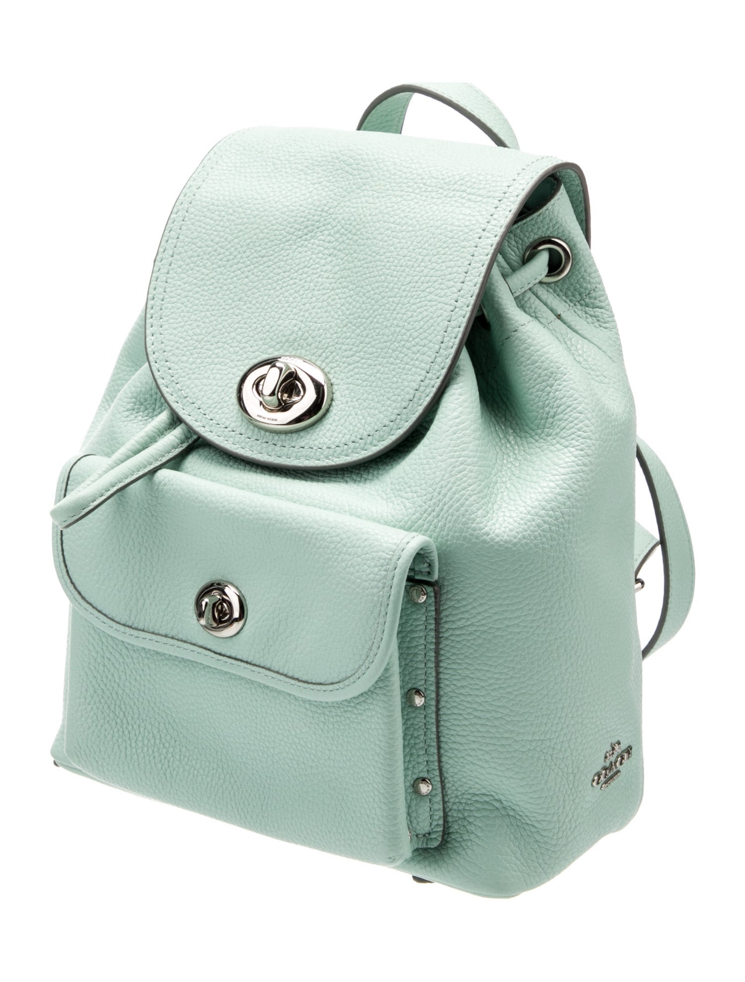 Coach Leather Backpack