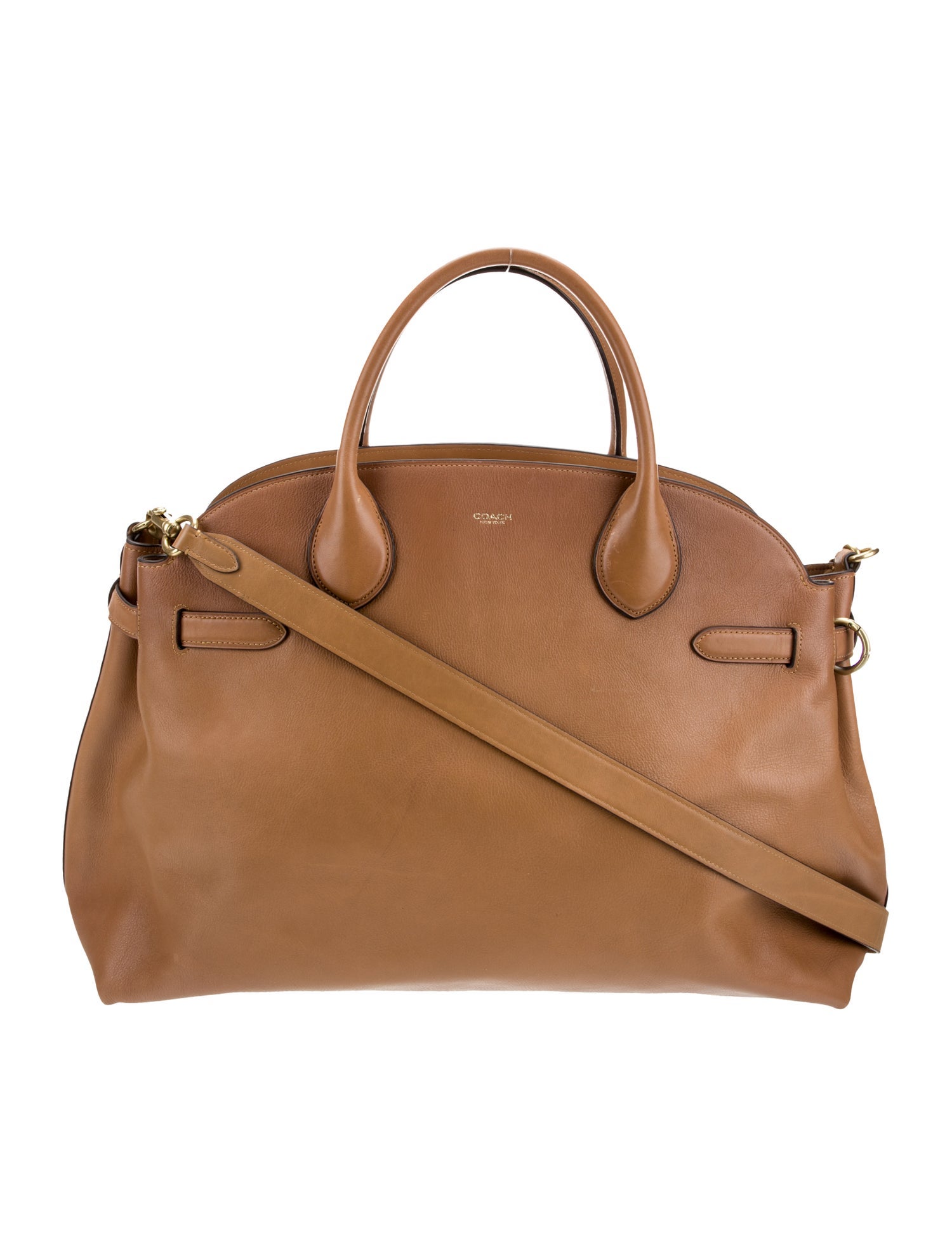 Coach Leather COACH Women's Soft Empire Carryall Tote 40