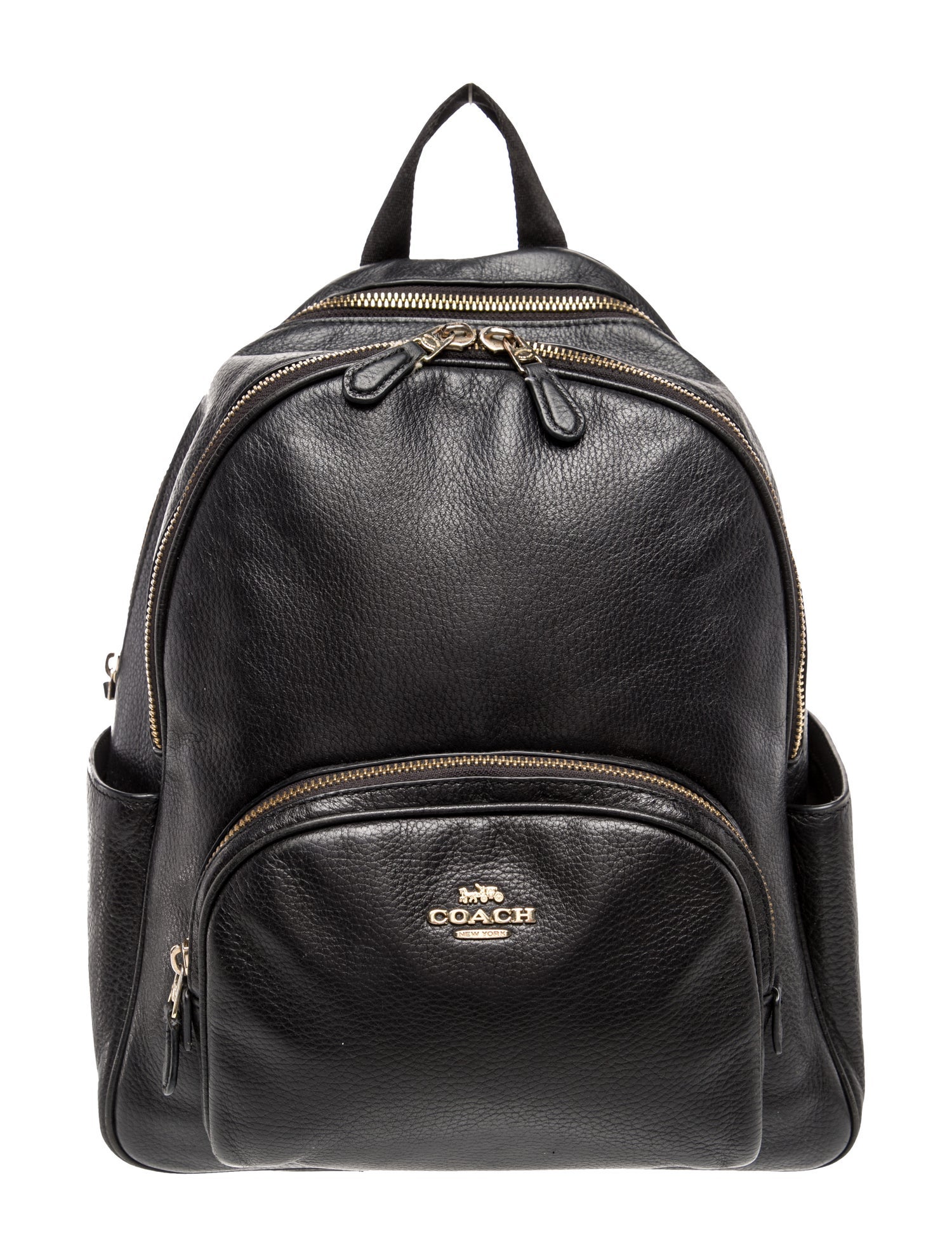 Coach Leather Backpack