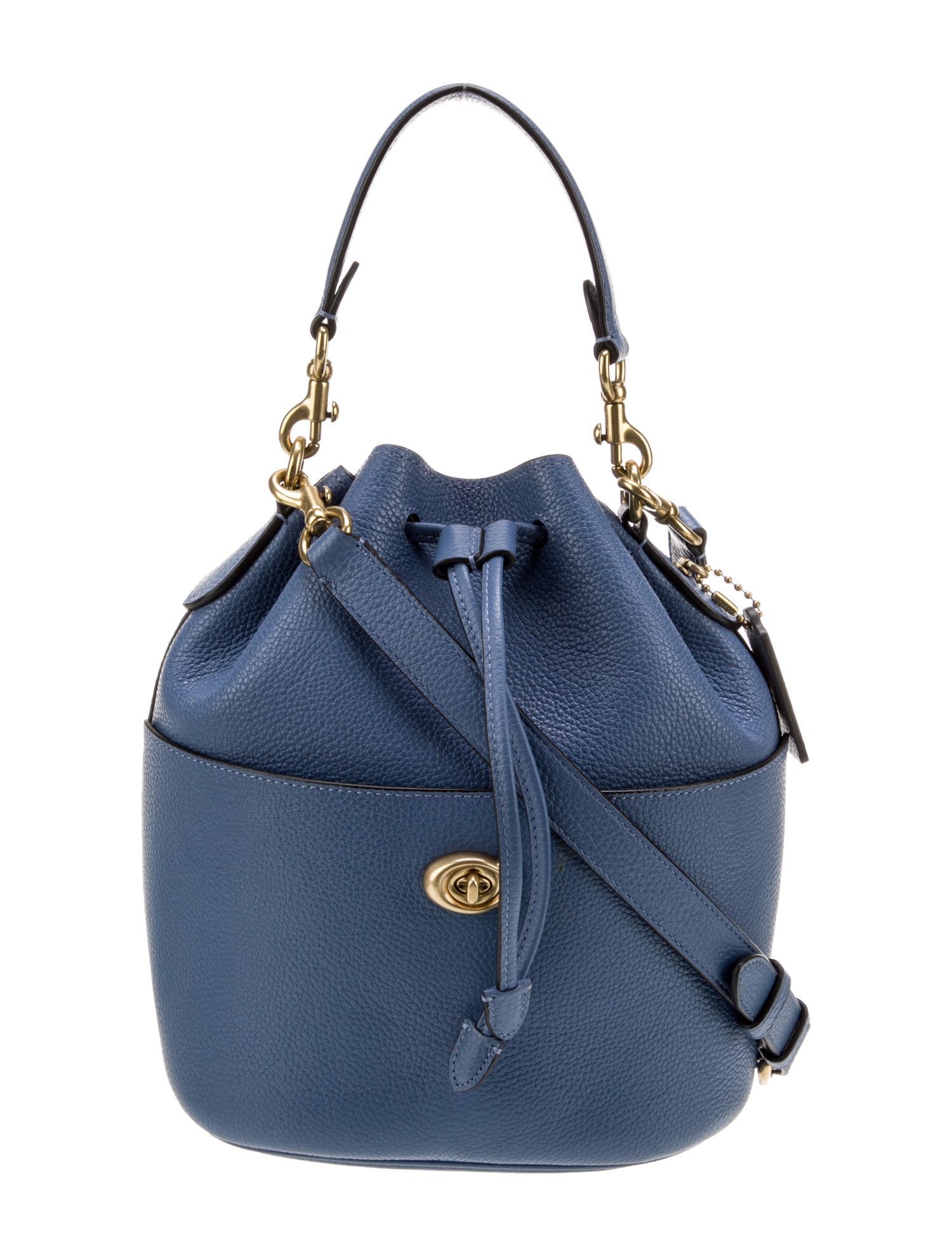 Coach Leather Top Handle Bag