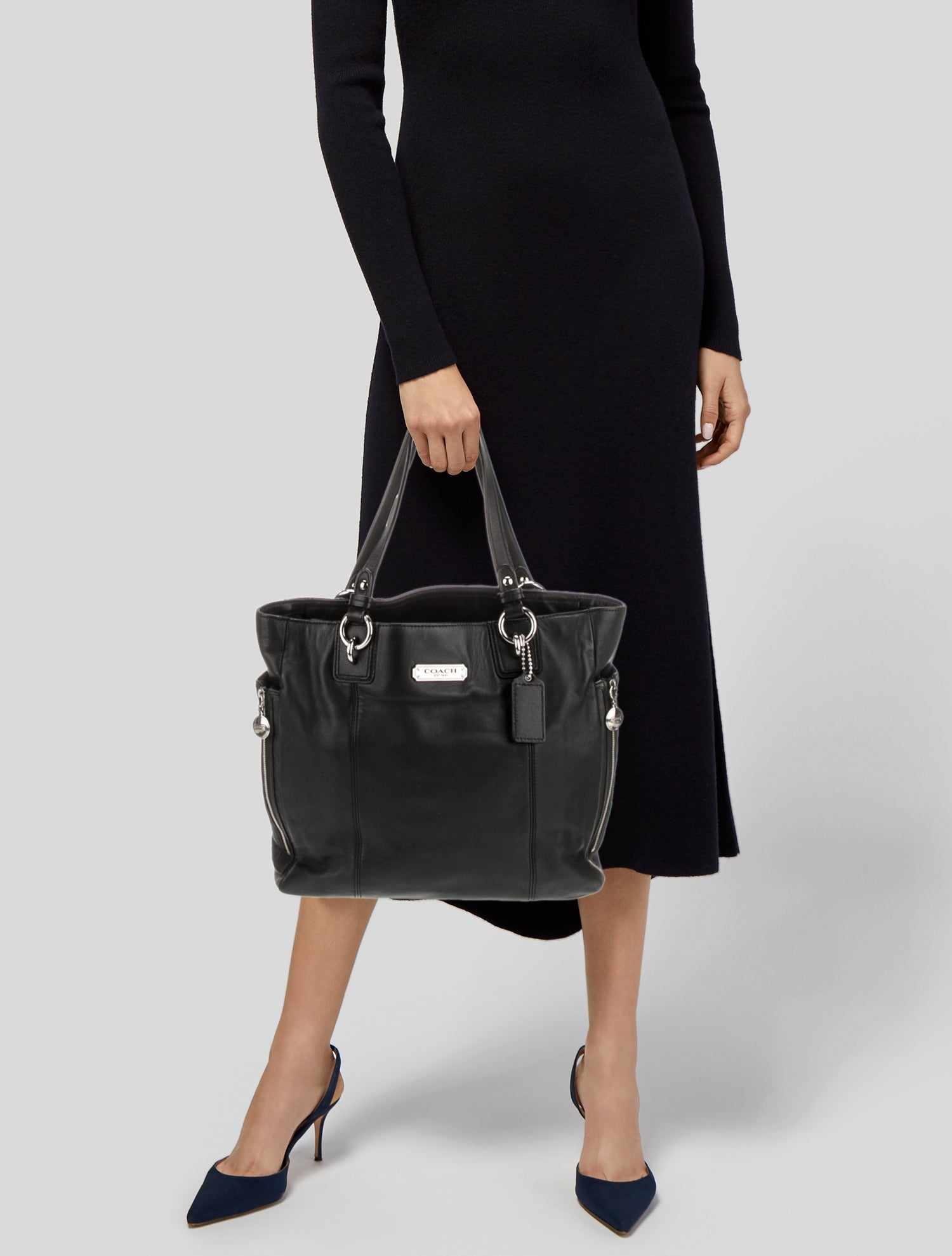 Coach Leather Shoulder Bag