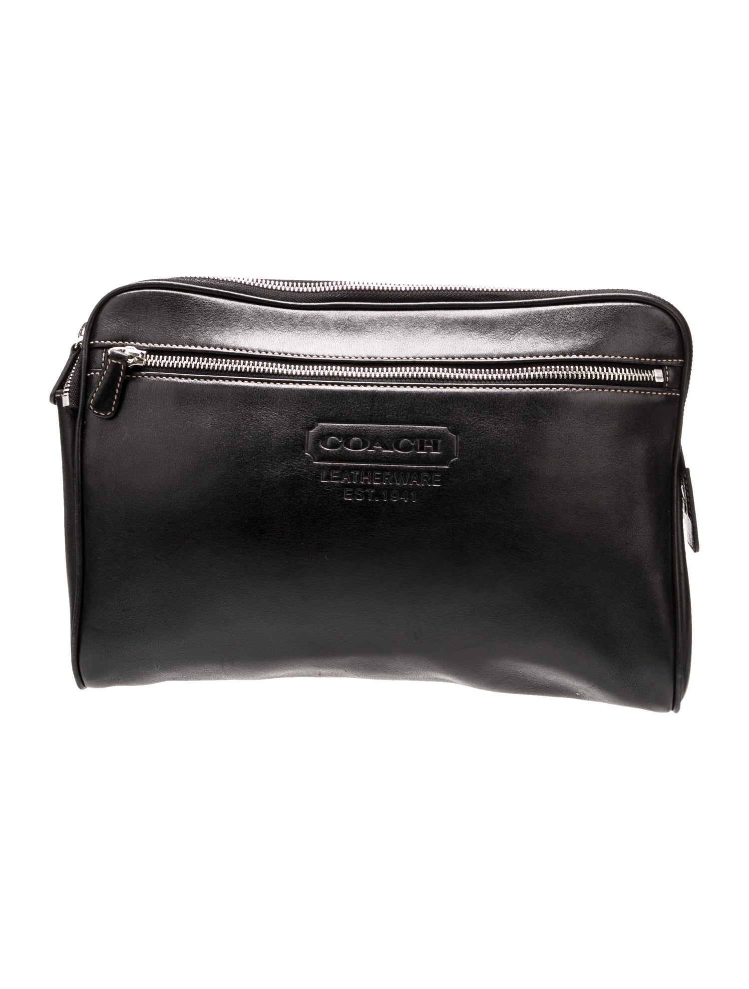 Coach Leather Portfolio