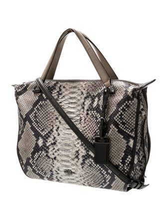 Coach Python Top Handle Bag