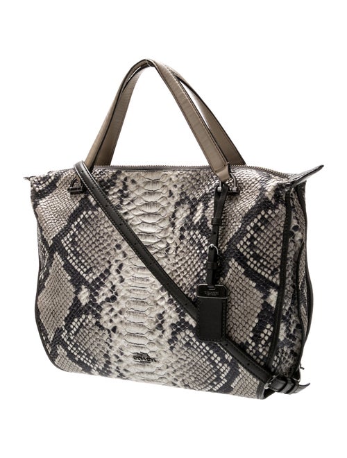 Coach Python Top Handle Bag