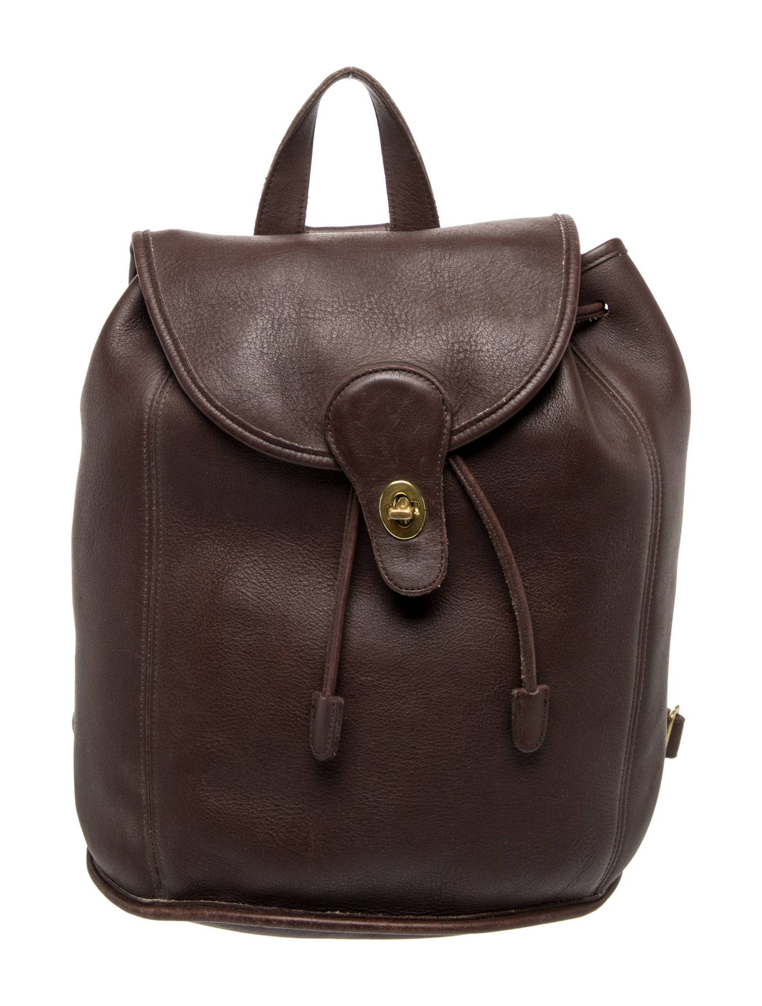 Halston Leather Backpack - Black Backpacks, Handbags - HAL35403 | The ...