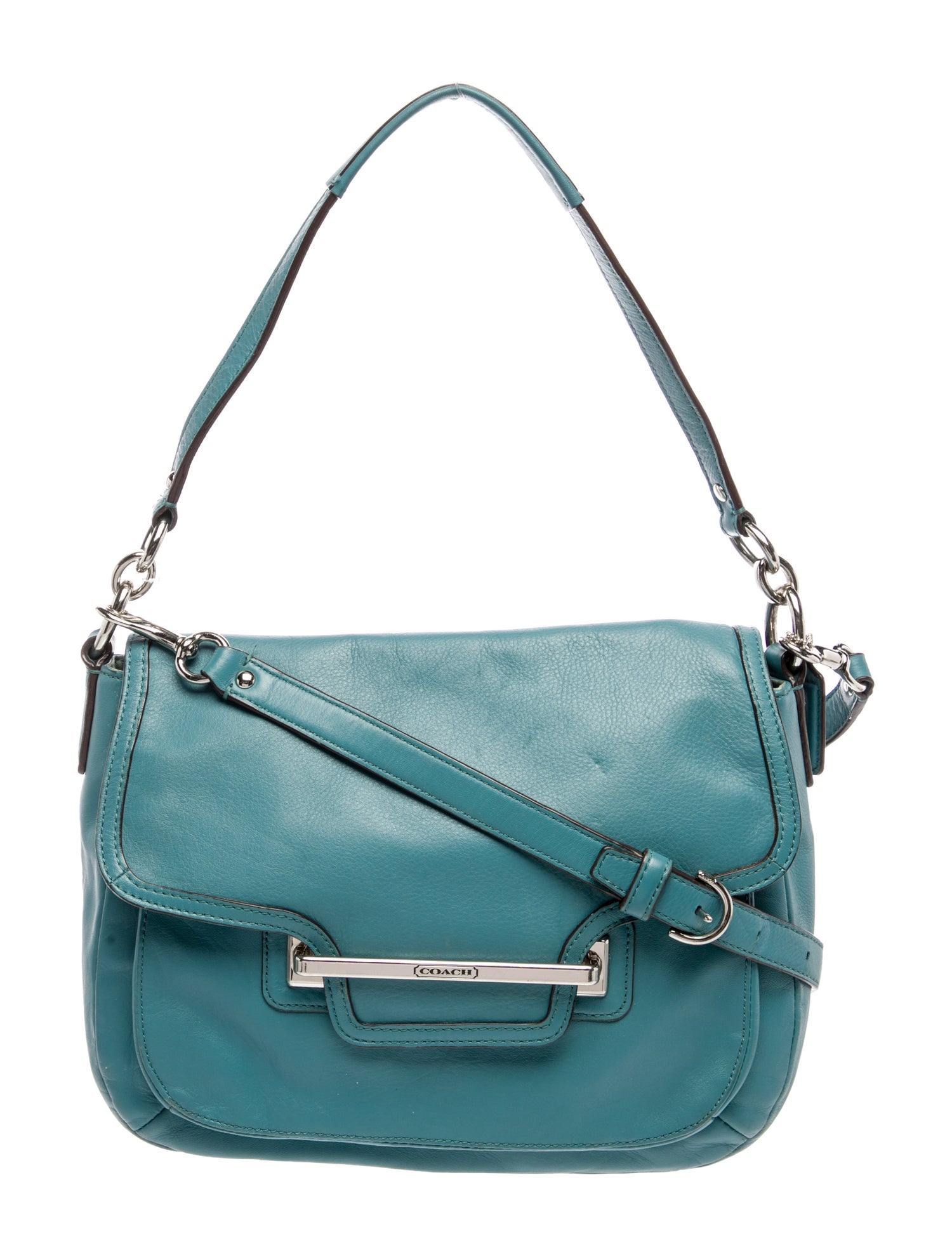 Coach Leather Shoulder Bag