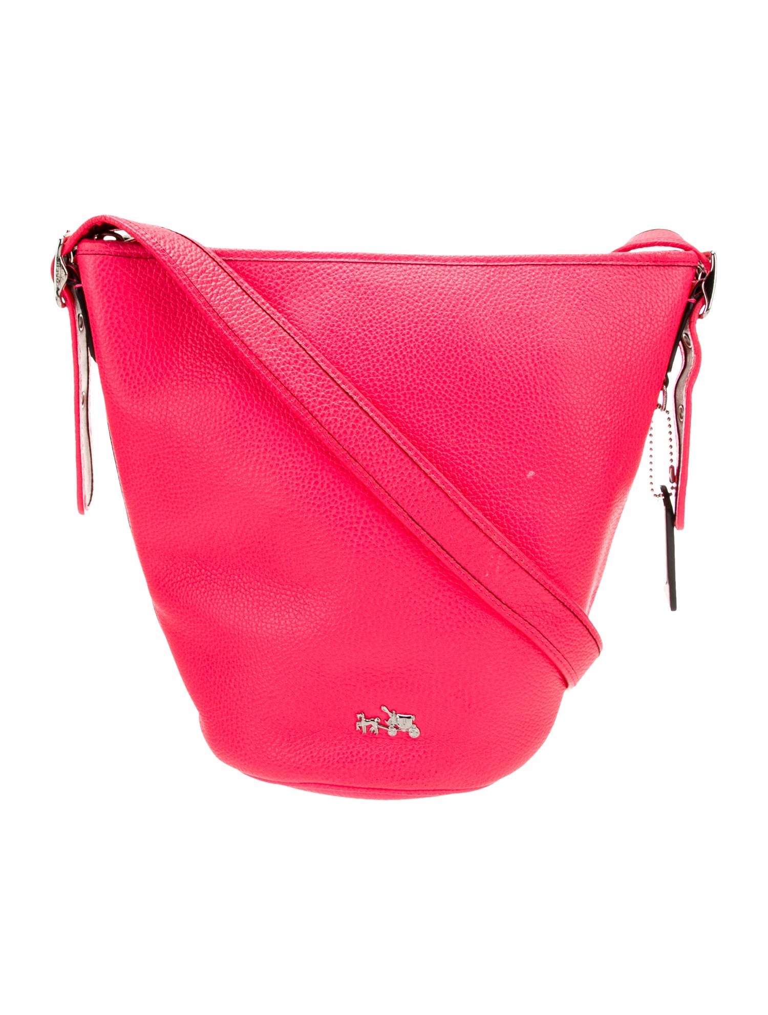 Coach Leather Messenger Bag