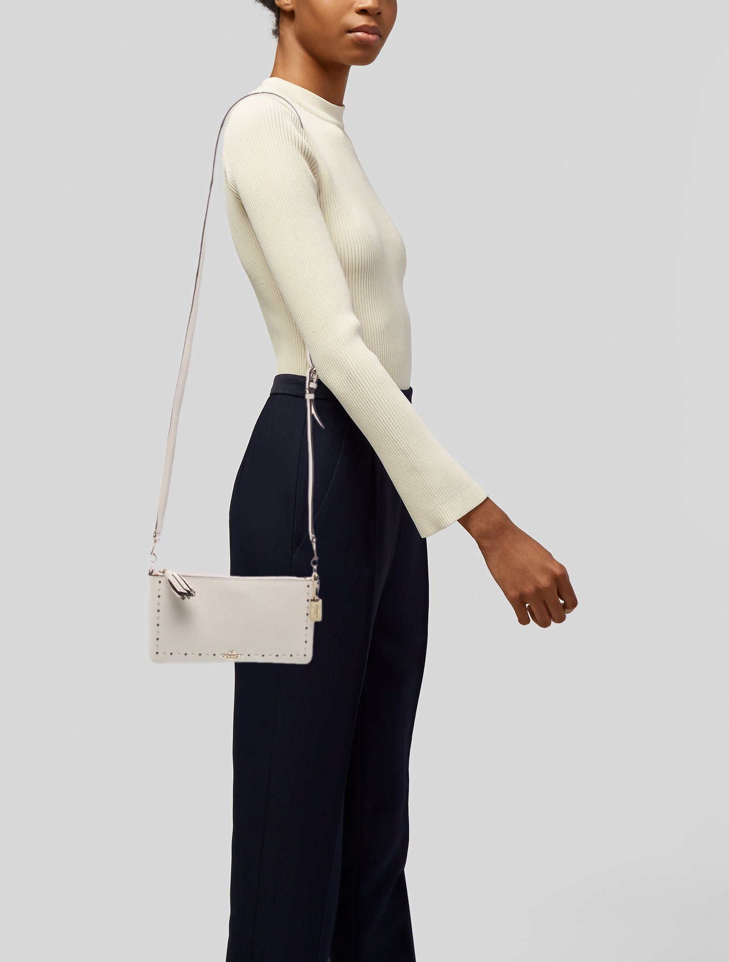 Coach Leather Crossbody Bag