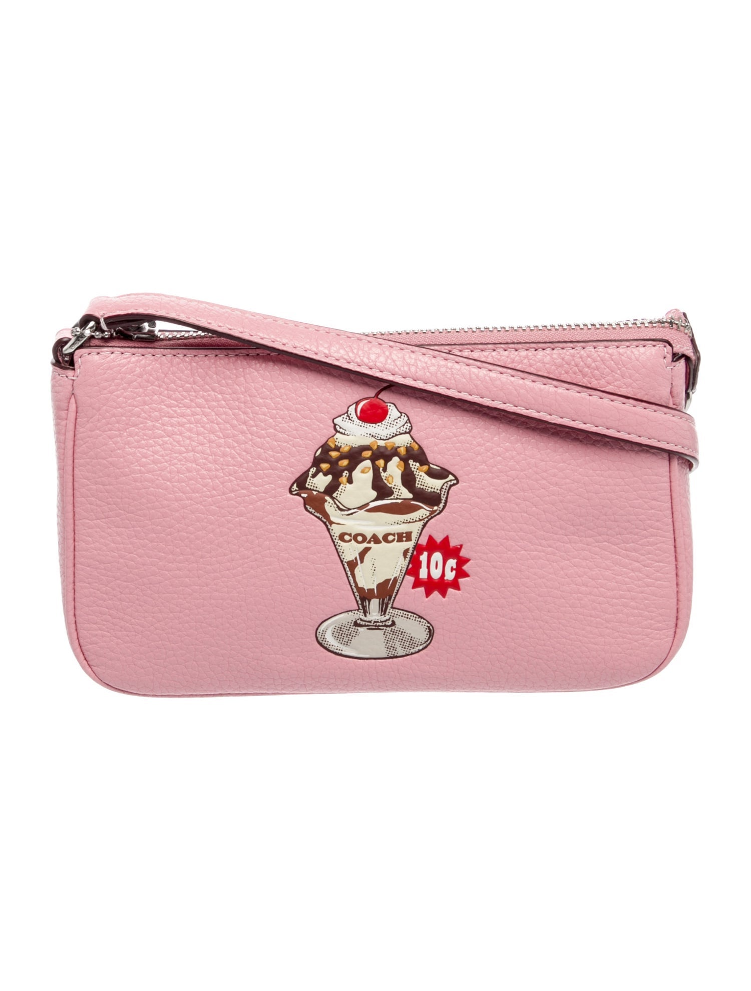 Coach Leather Top Handle Bag