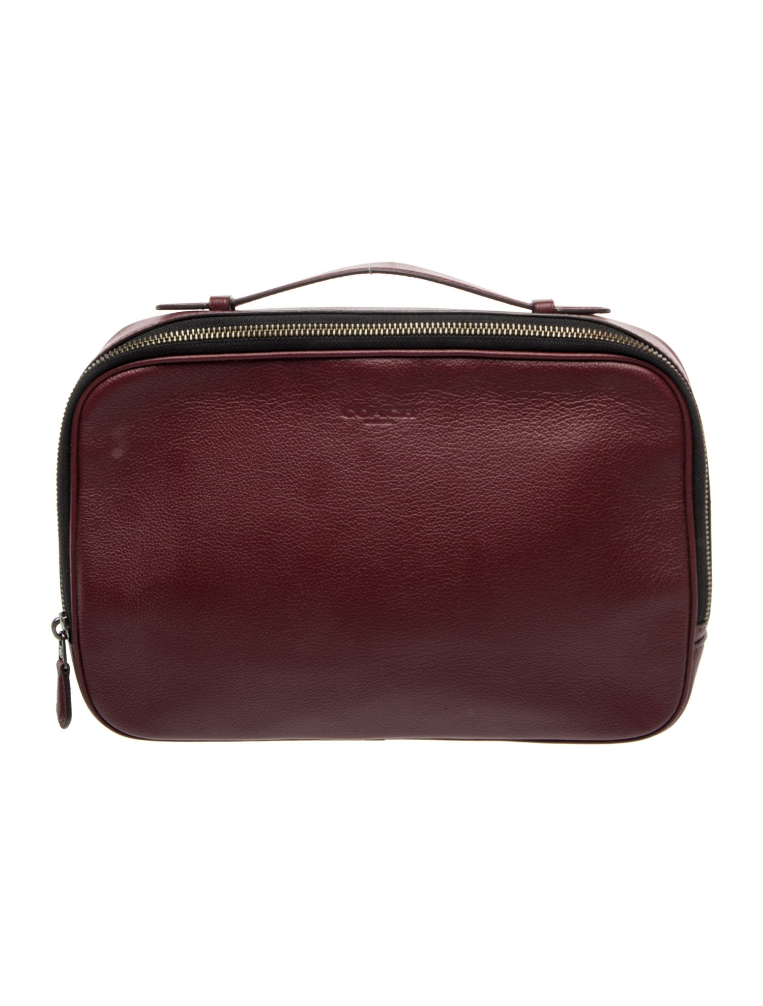 Coach Leather Portfolio
