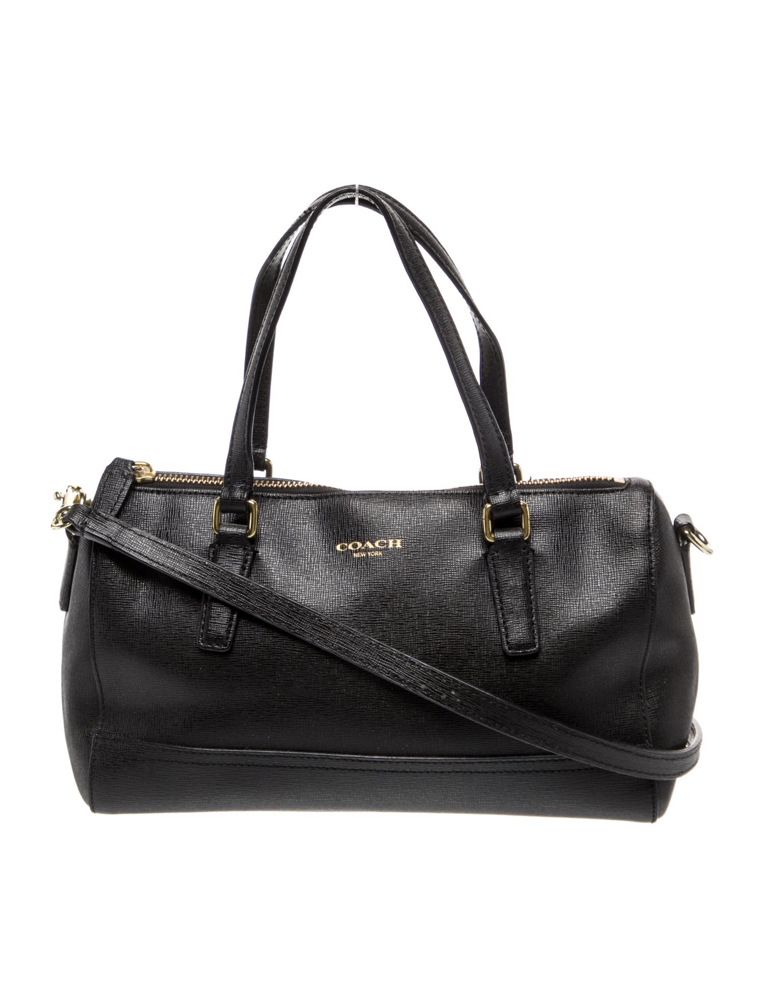 Coach Leather Top Handle Bag
