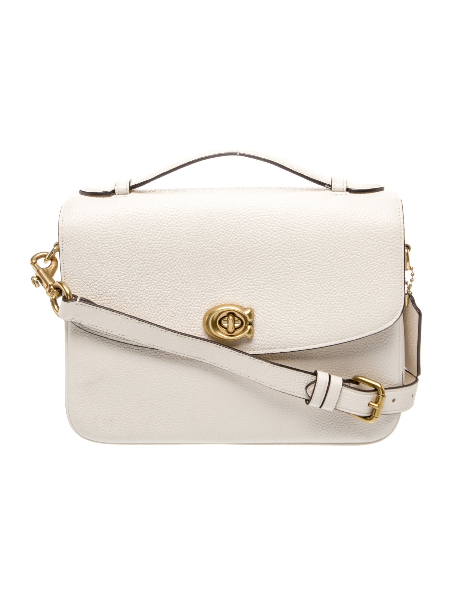 Coach Leather Top Handle Bag