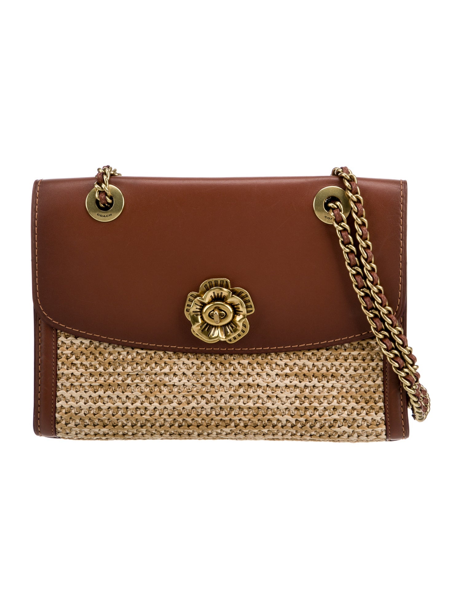 Coach Leather Shoulder Bag