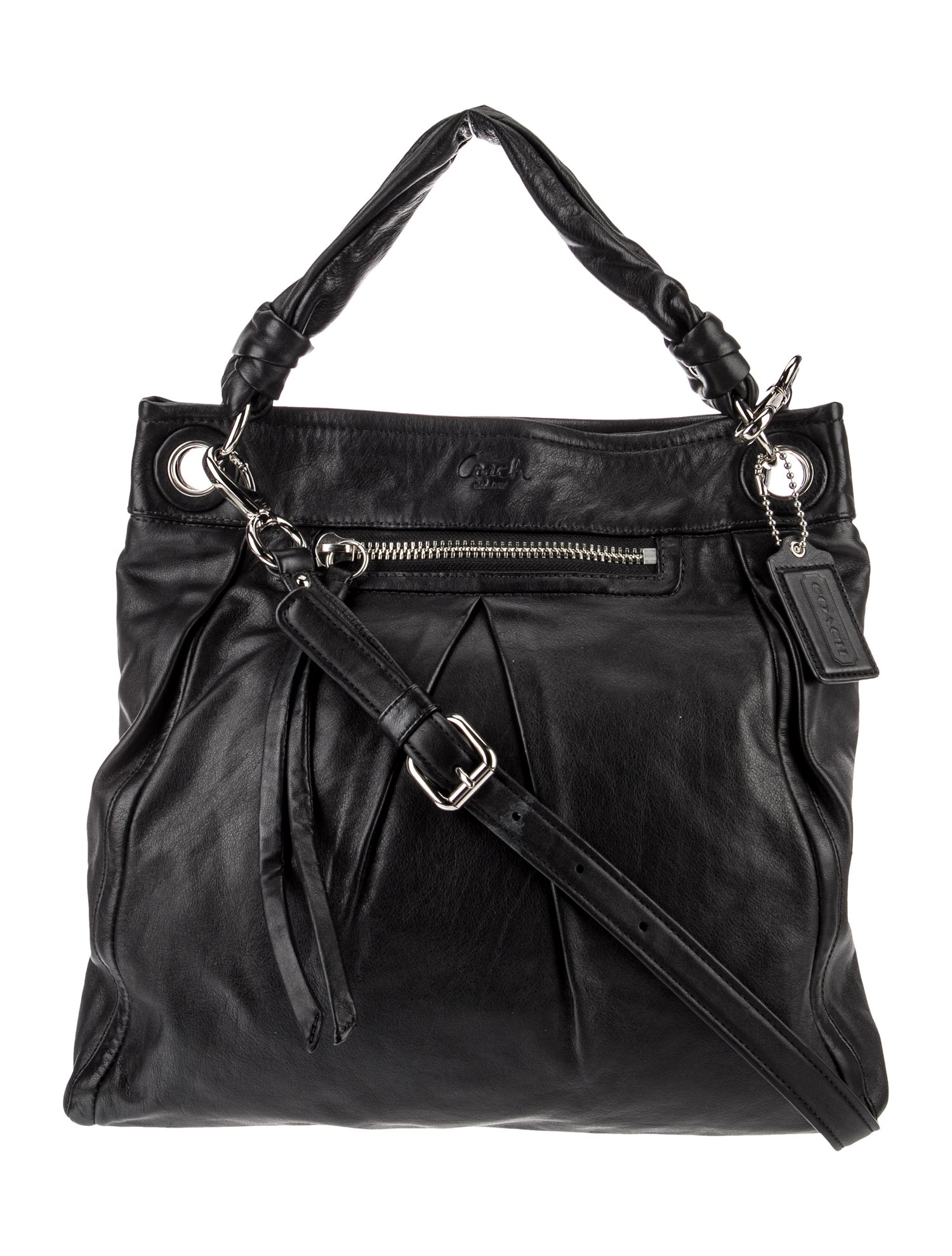 Coach Leather Backpack