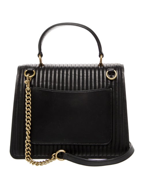 Coach Leather Top Handle Bag