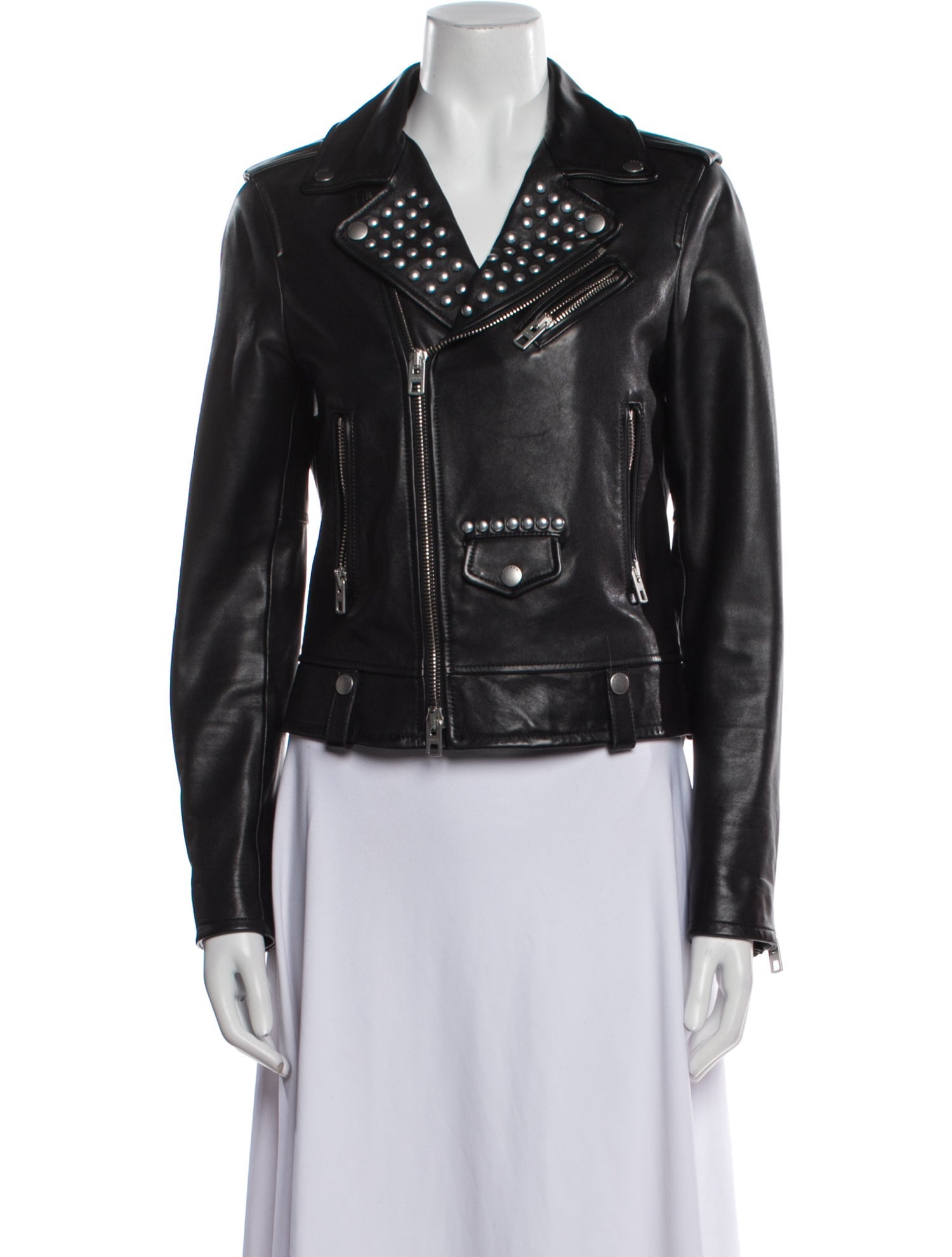 Coach Leather Biker Jacket