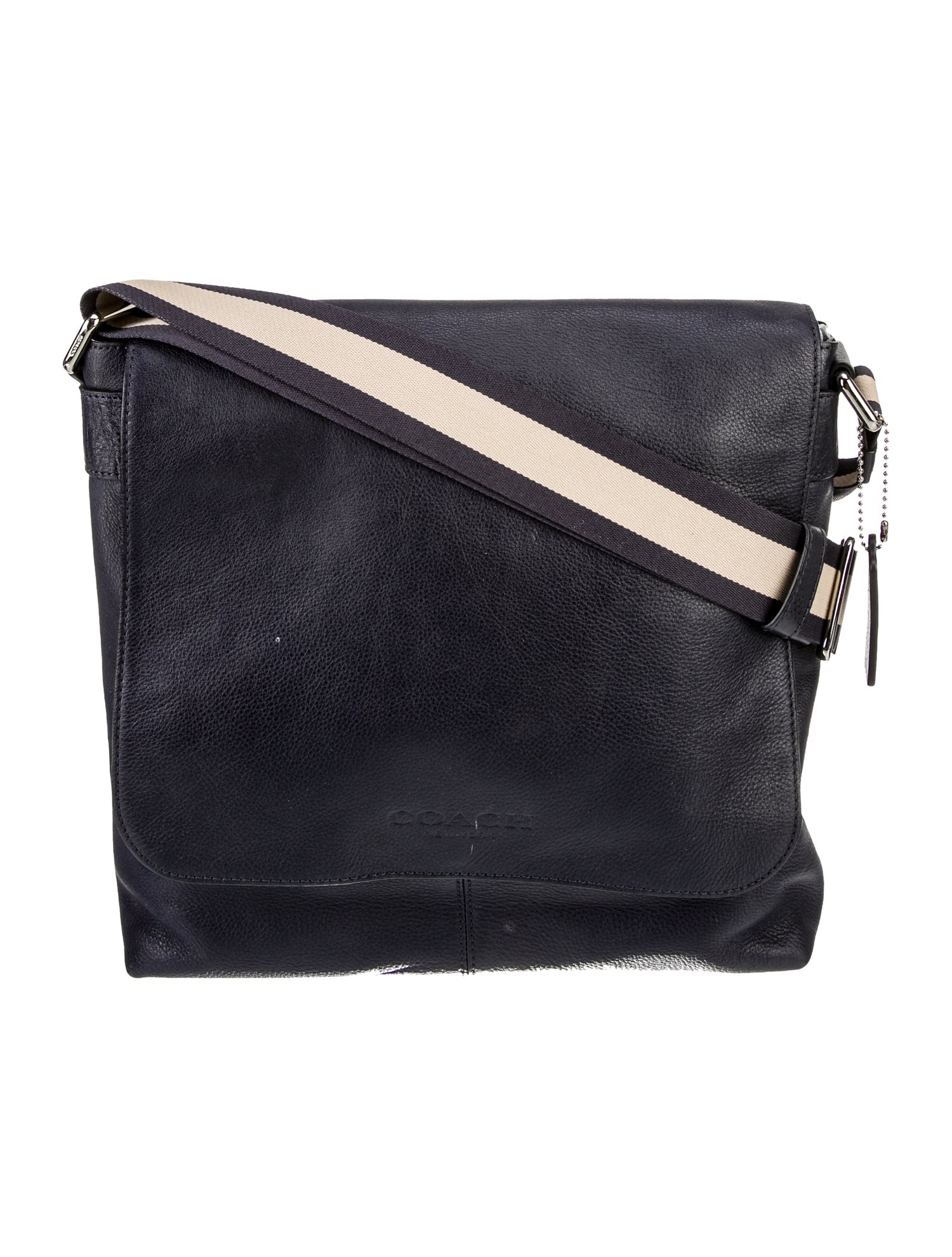 Coach Leather Messenger Bag