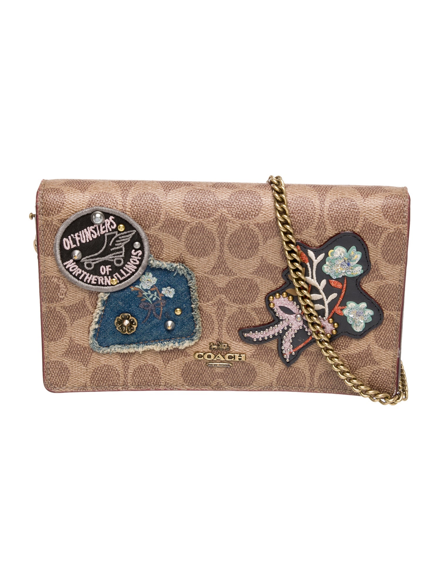 Coach Leather Clutch