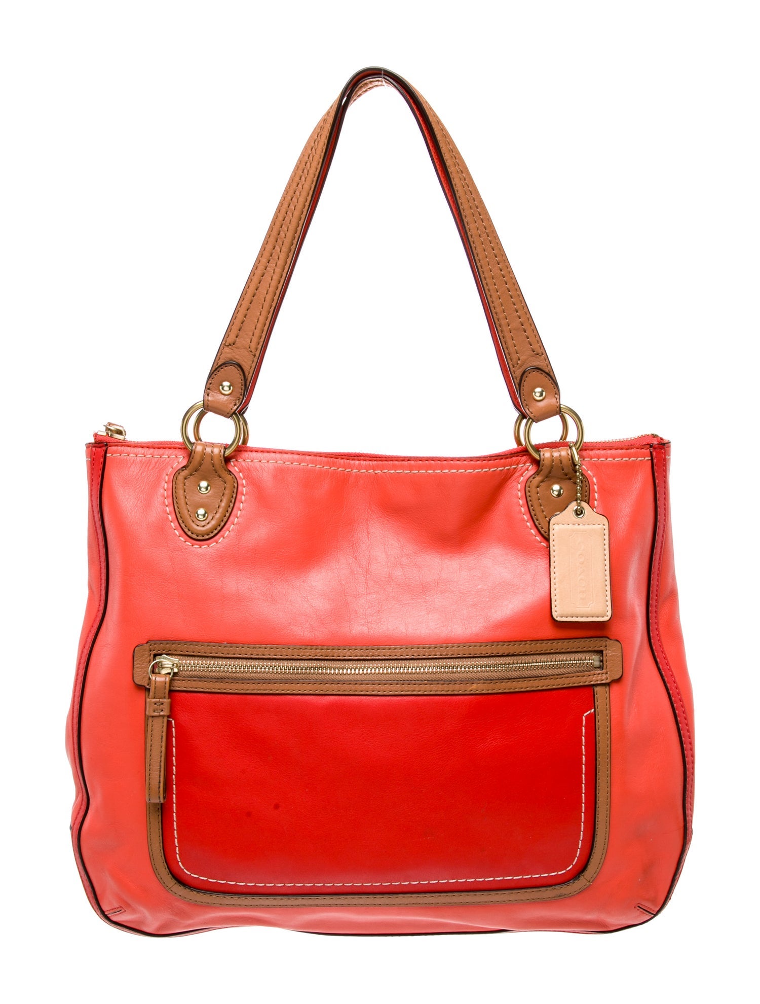 Coach Leather Shoulder Bag