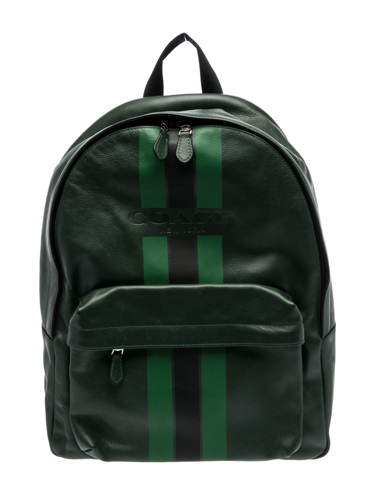 Coach Leather Backpack