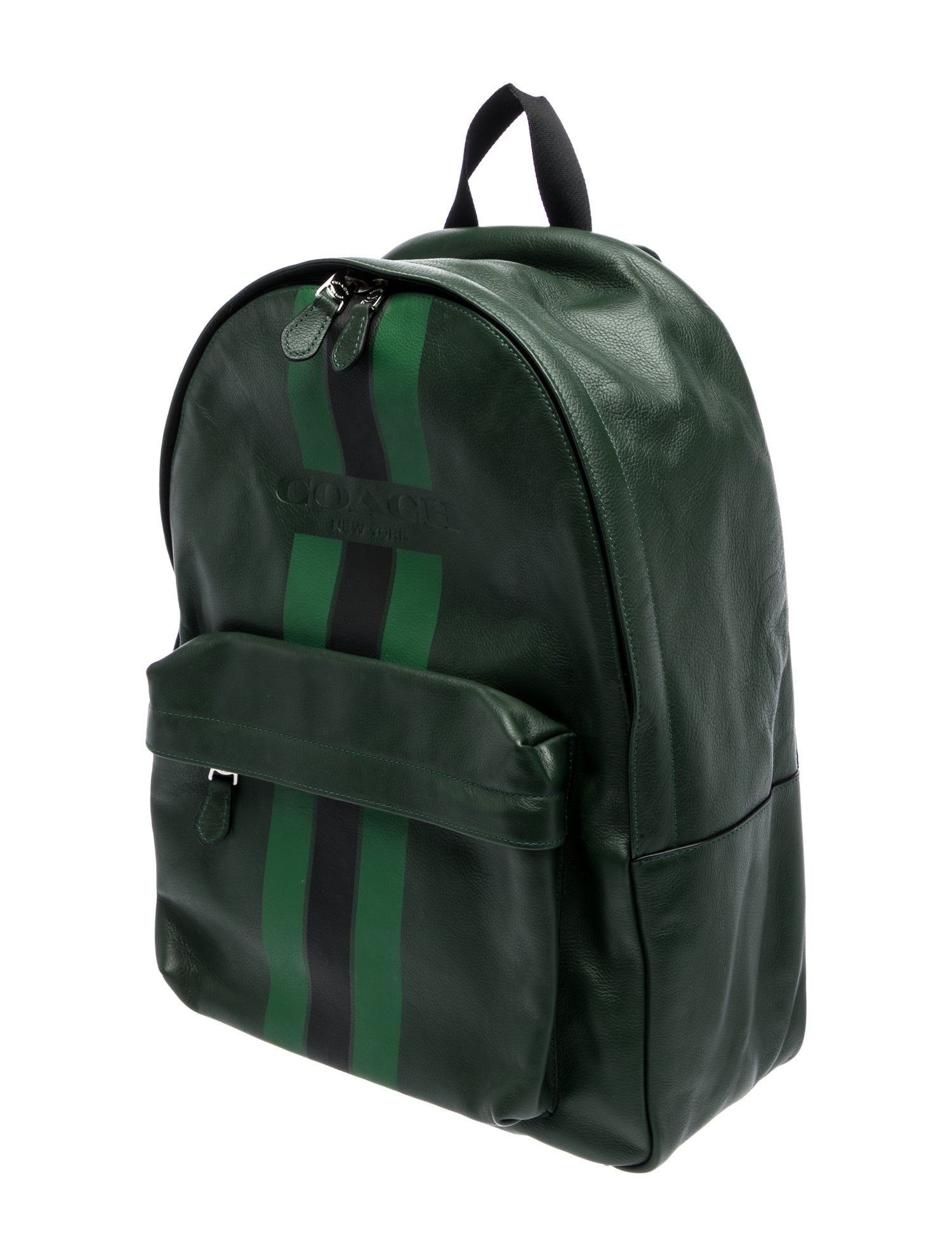 Coach Leather Backpack