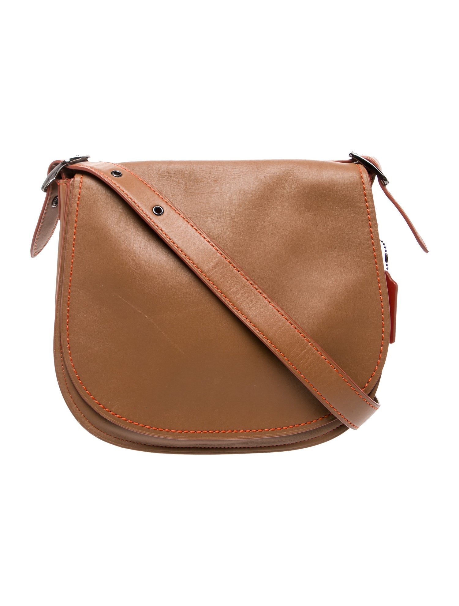 Coach Leather Messenger Bag