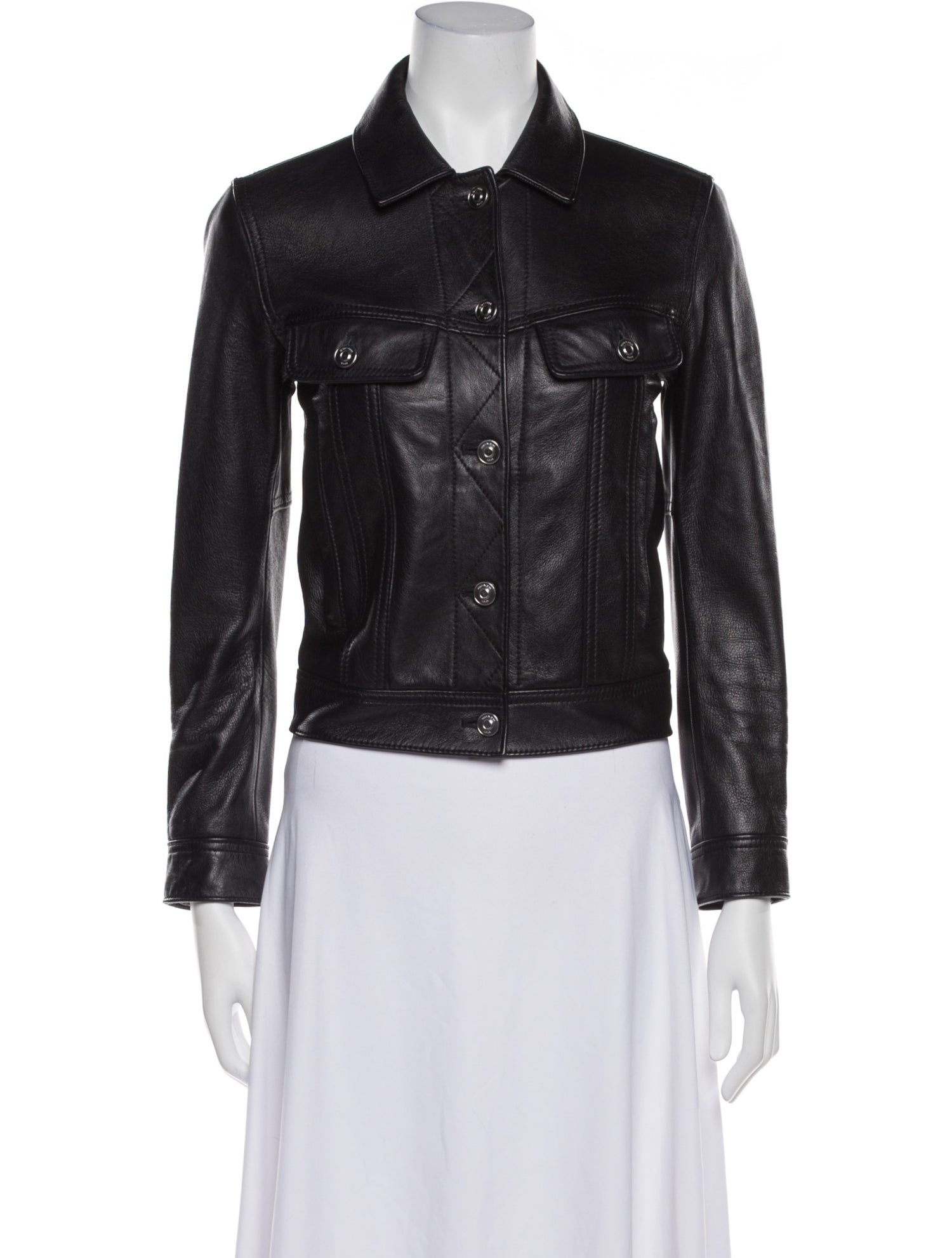 Coach Leather Biker Jacket