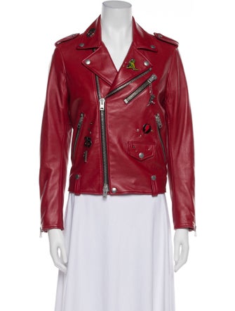 Coach Leather Biker Jacket