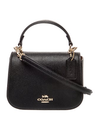 Coach Leather Top Handle Bag