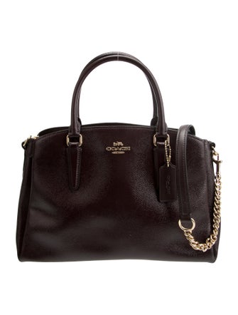 Coach Patent Leather Shoulder Bag