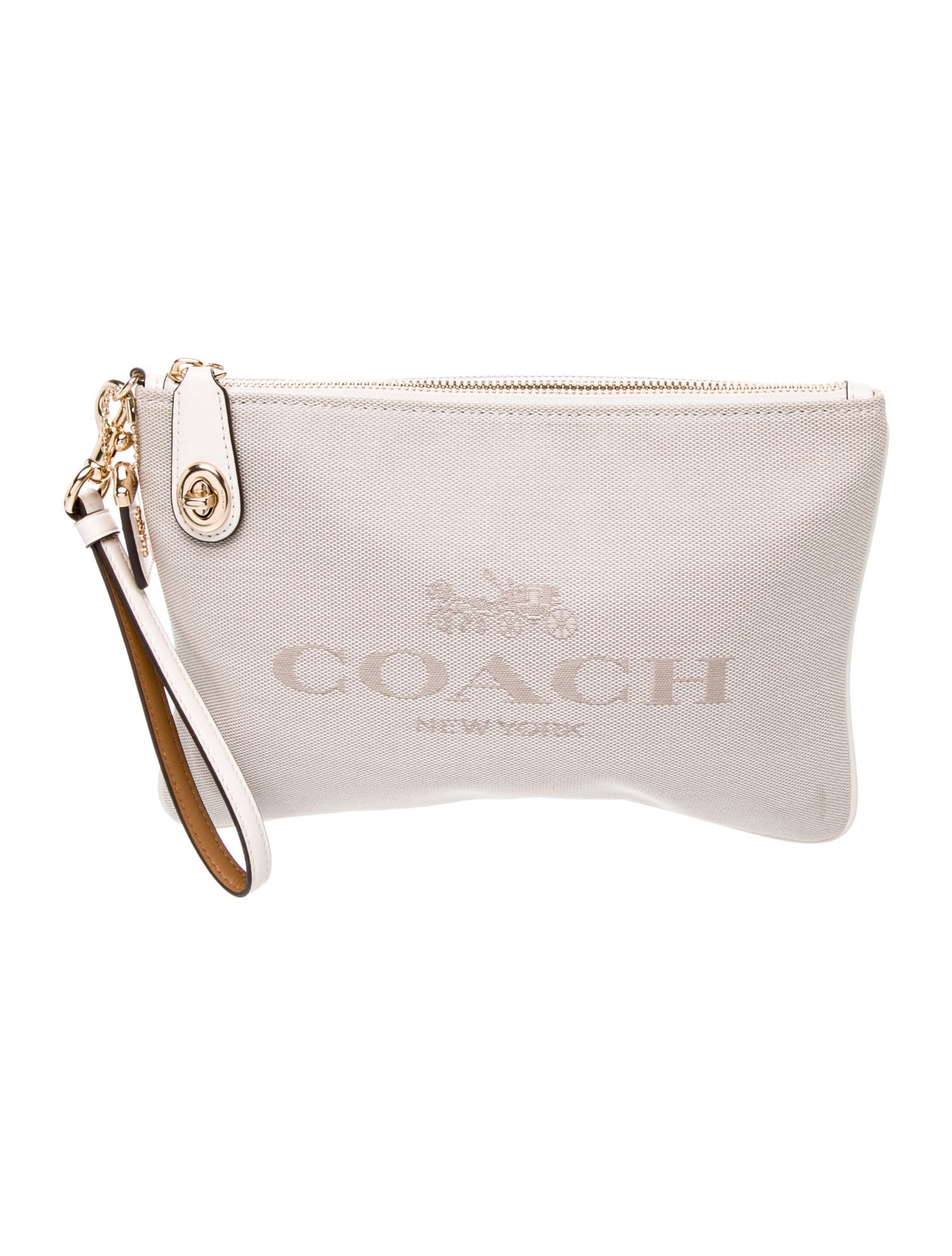Coach Canvas Clutch