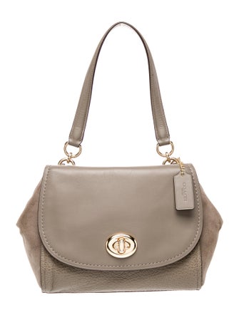 Coach Leather Shoulder Bag