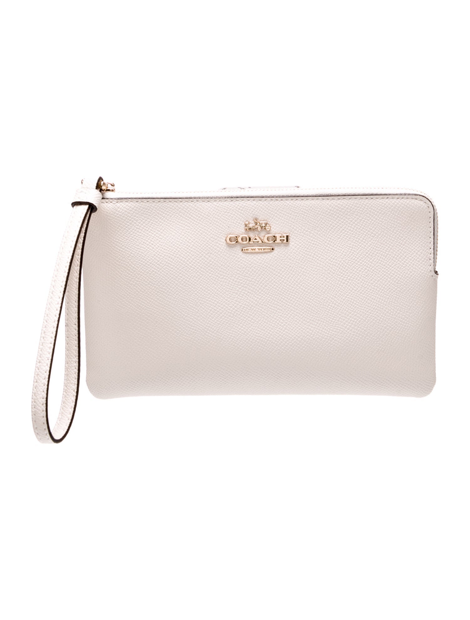 Coach Saffiano Leather Clutch
