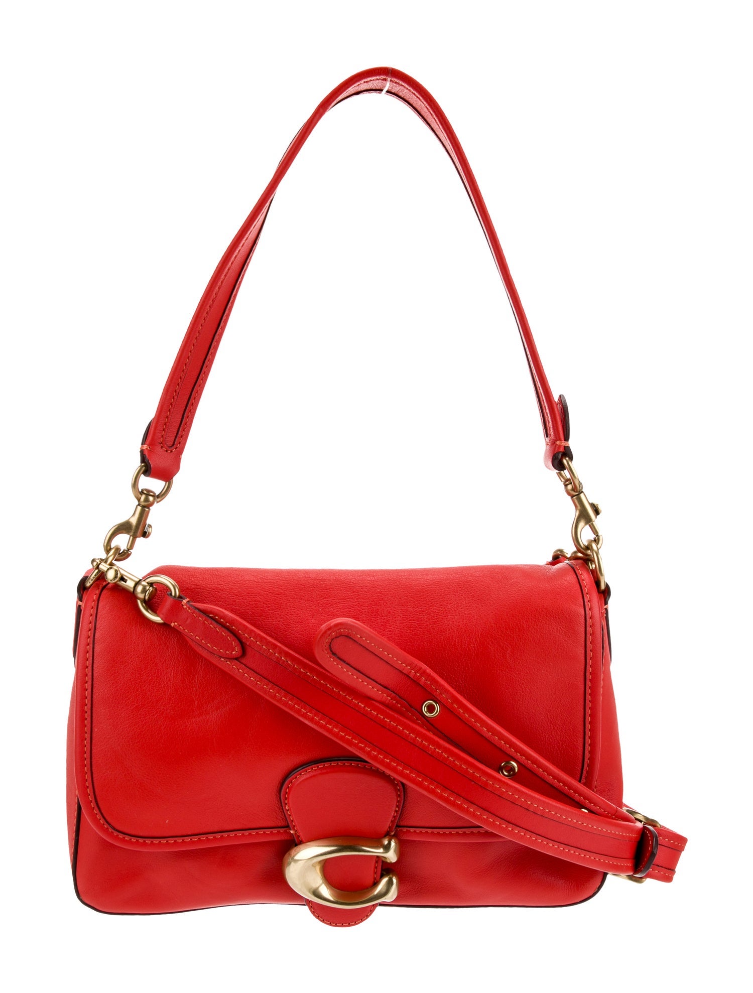 Coach Leather Shoulder Bag