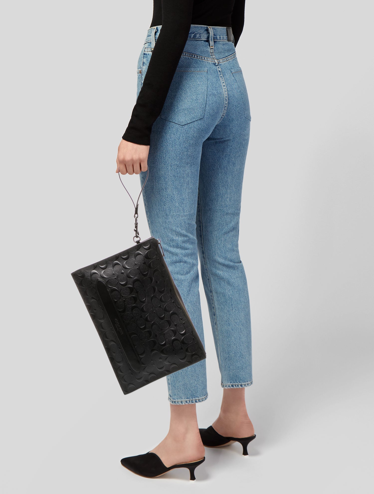 Coach Leather Clutch