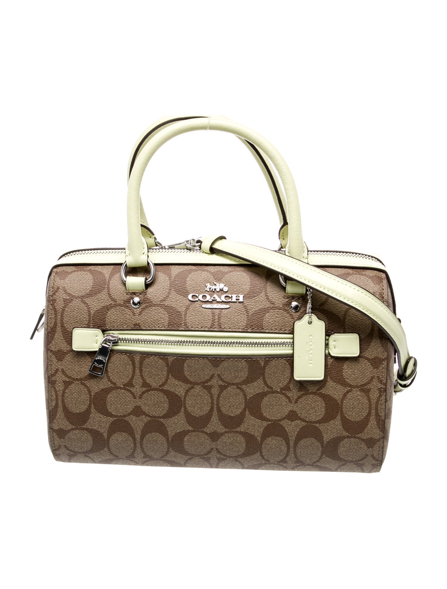 Coach Canvas Top Handle Bag w/ Tags