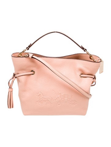 Coach Handle Bags Leather Crossbody Bag