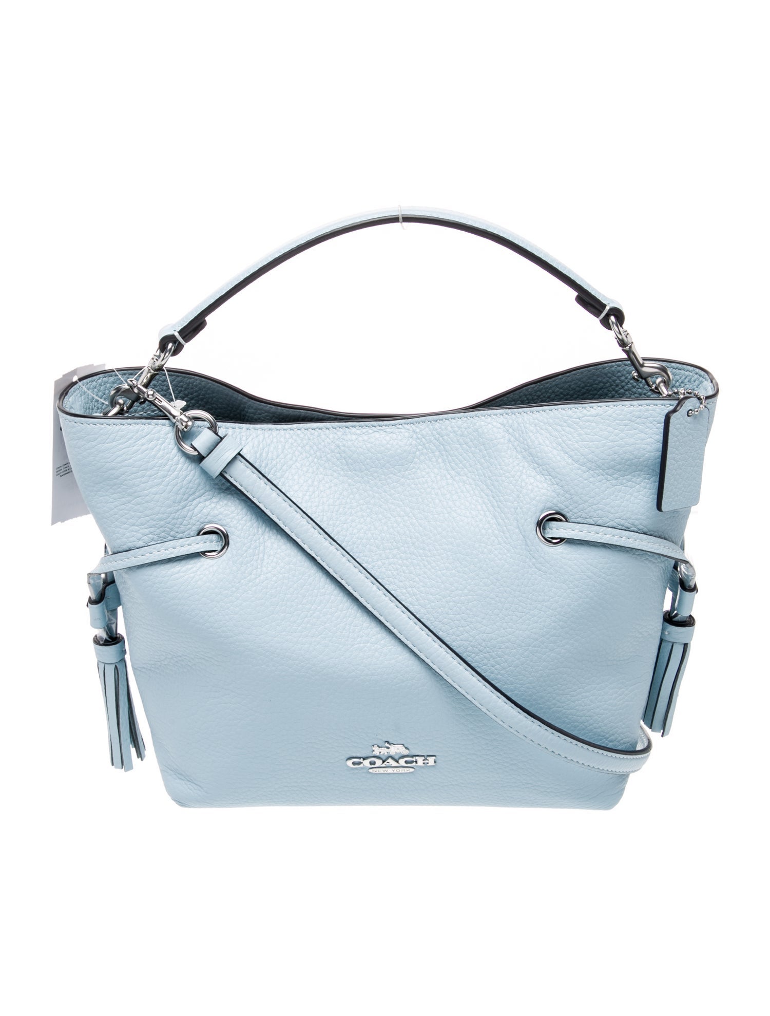 Coach Leather Top Handle Bag