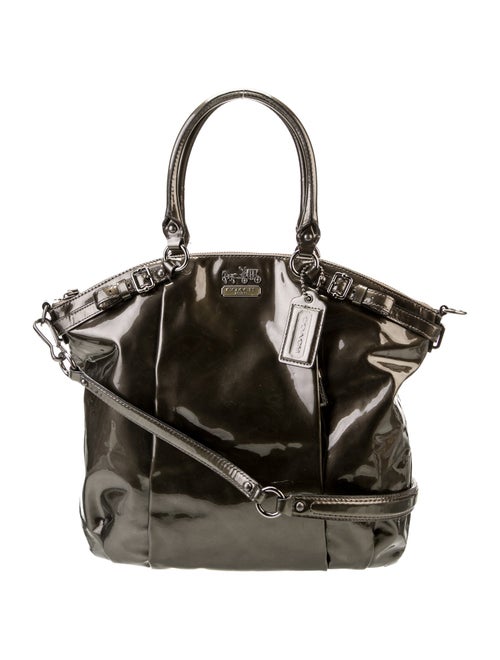Coach Patent Leather Top Handle Bag