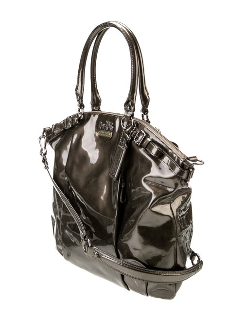 Coach Patent Leather Top Handle Bag