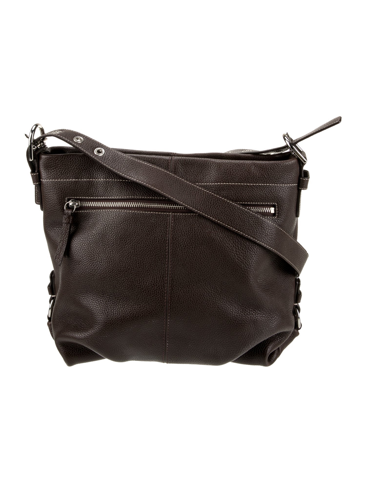 Coach Leather Messenger Bag