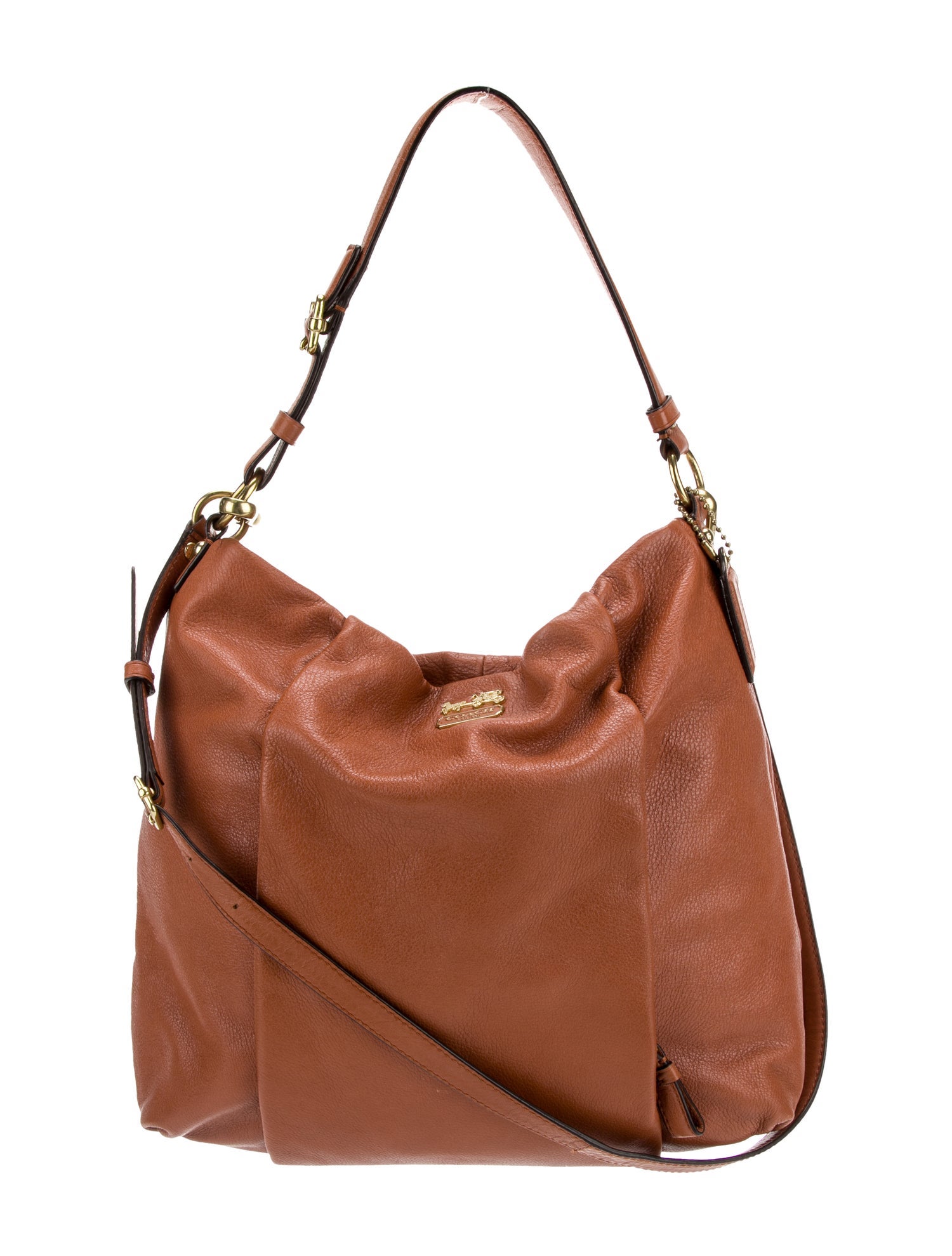 Coach Leather Top Handle Bag