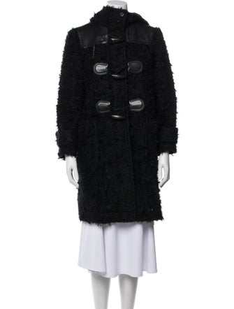 Coach Mohair Faux Fur Coat
