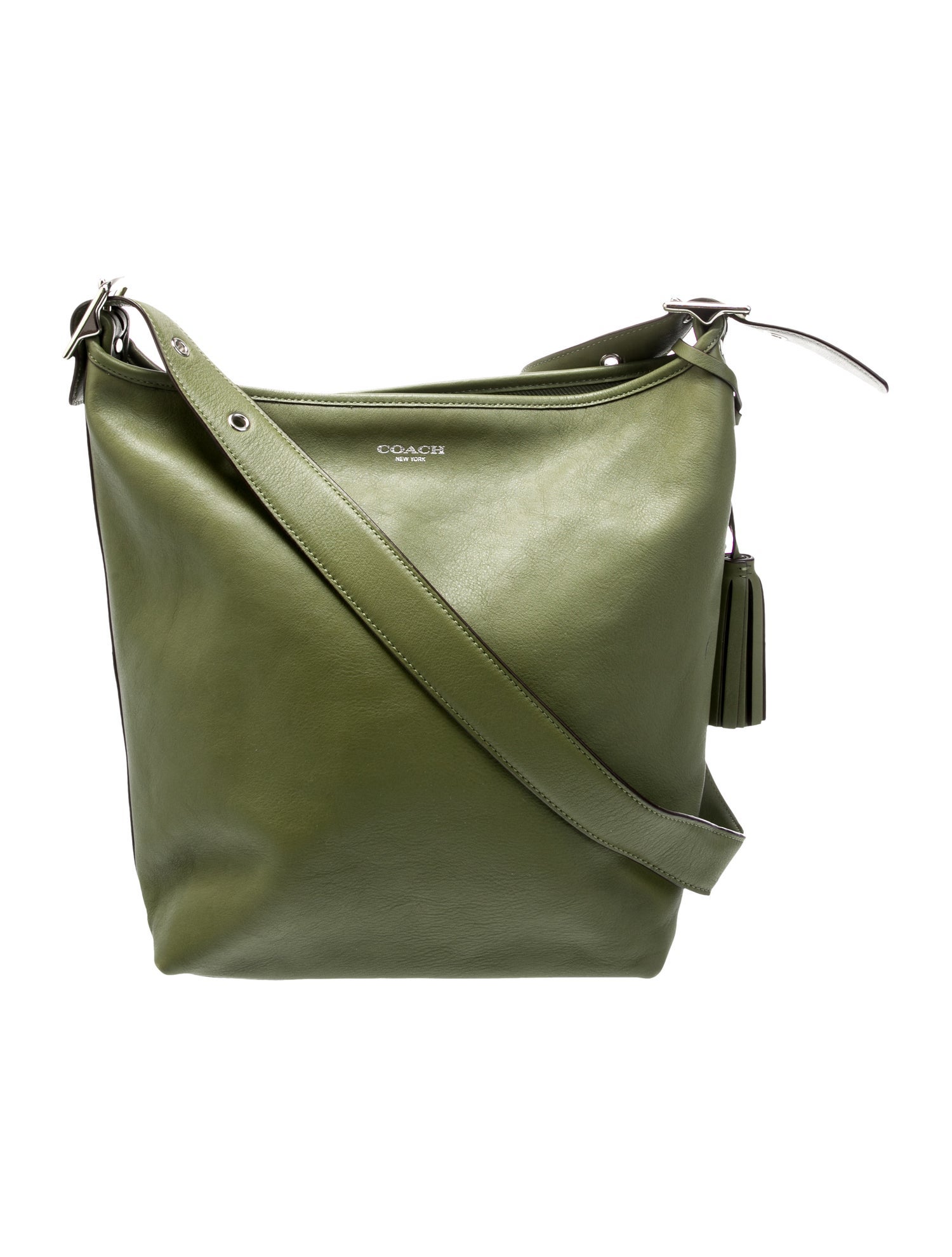 Coach Leather Messenger Bag