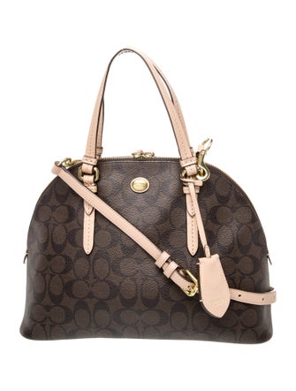 Coach Monogram Top Handle Bag