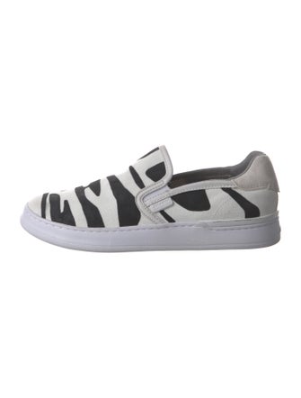 Coach Canvas Printed Sneakers