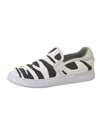 Coach Canvas Printed Sneakers