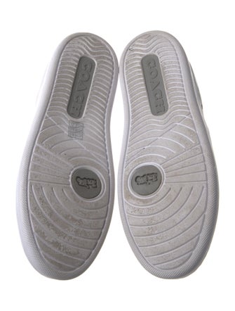 Coach Canvas Printed Sneakers