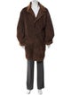 Coach Shearling Overcoat