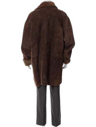 Coach Shearling Overcoat